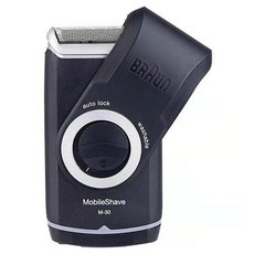 BRAUn 百靈 MobileShave M30電動剃鬚刀, 黑色, 單品