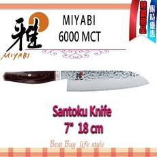 德國 Zwilling MIYABI 雅 Artisan 6000MCT 7吋 18cm 三德刀 日本製, 1個