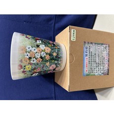 精美陶瓷杯 居家生活美學 舒適握感 品味獨特, 1個, 花語的呢喃