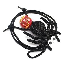 초등남아 선물용 오르락내리락 거미목걸이 조립키트/ 입학선물 창작교실 늘봄학교 돌봄교실, 5개, 블랙