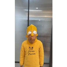 辛普森卡通角色扮演面具, 黃, 1個