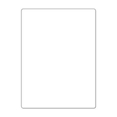 붙이는 화이트보드시트 메모보드 무지 15x20cm