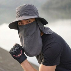 니드닛 남여공용 등산모자 자외선차단 햇빛가리개 낚시 모자 사파리, 헤리티지차콜 헤리티지차콜