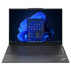 레노버 2025 씽크패드 E16 G2 라이젠7 라이젠 7000 시리즈, Black, 1TB, 32GB, WIN11 Pro, 21M5S0T000