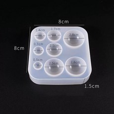 스키 튜닝 바이스 튜닝브래킷 고정틀 화이트 작업 받침대 1개, A. 8칸 원형