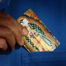 구아다루페 성모 마리아 신용카드 은행카드 직불카드 버스카드 앞면 스티커, A. 1 Set, 5. KT0046477