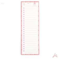 푸른봄 체크리스트 메모지 노랑 다꾸메모지