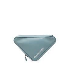 발렌시아가 중고 2003-2022 미디엄 레더 트라이앵글 클러치