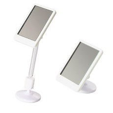 센스미러 부착형 pop부착 탁상거울 화장품매장, 102mm