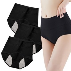 센스베이직 순면 위생팬티 3종세트 하이웨스트