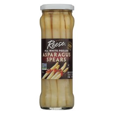 리즈 올 화이트 껍질 벗긴 아스파라거스 창 330g (1개 묶음) Reese All White Peeled Asparagus Spears 11.6oz (Pack of 1), 1개