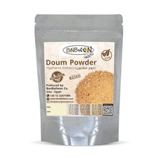 Doum 파우더 건조 프리미엄 그라운드 허브 천연 리치 둠 티 과일 이집트 허브 아랍 오리엔탈 첨가제 없음 GMO 코셔 할랄 (1팩 = 250g(9.8온스) 250gm)