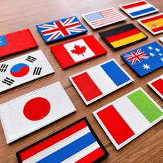 皮卡布 Y2 滿繡高品質 魔術氈 臂章 泰國 美國 韓國 國旗臂章 國旗布貼 熨燙徽章 刺繡布貼 魔鬼氈布章, 1個, 加拿大(滿繡),魔鬼氈勾面, 加拿大(滿繡)