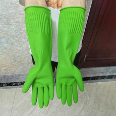 내구성 고무 장갑 주방 설거지 청소 세탁 기타 가사일용, Color: 35. L D, 1개