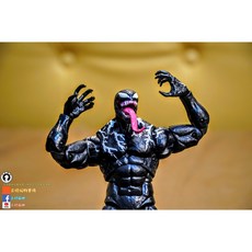 （動感推出）猛毒電影版關節可活動公仔/漫威Venom/20cm155g/血蜘蛛致命守護者/有盒裝, 1個