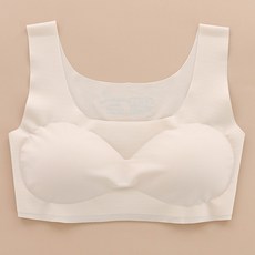 제임스딘 국산 편한 여 주니어 2단계 브라 무봉제 심리스