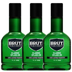 브룻 브루트 스플래시 온 클래식 스킨, 207ml, 3개