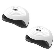 블루크 고성능 네일 램프 LED 조명 168W, 2개, 화이트