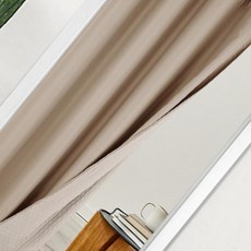 [원삼안전] 누빔 현관 바람막이 가림막커튼 암막 창문가리개 (본품)