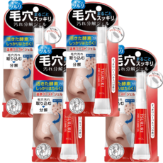 일본직발송 6. 쯔 루리 모공 얼룩 젤 세안 15 그램 (X 1) B08GG238W3, 4세트