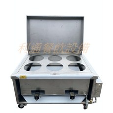 利通餐飲設備 自動加水蒸台 蒸爐 6洞 雞精台, 詳見包裝, 詳見包裝