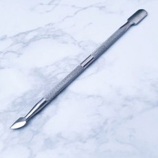 스테인리스 전문가 네일 푸셔 손톱 큐티클 관리 도구, 1개, 네일푸셔