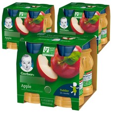 거버 주스 118ml, 사과(Apple), 12개입