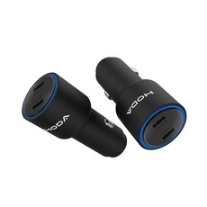 HODA 72W 雙孔 USB-C 車載PD快速充電器