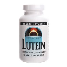 SOURCE NATURALS 葉黃素膠囊 20mg, 1罐, 120顆
