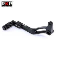 CNC 오토바이 기어 변속 레버 조절 가능한 시프터 발받침 페달 액세서리 가와사키 닌자 400 2018-2024