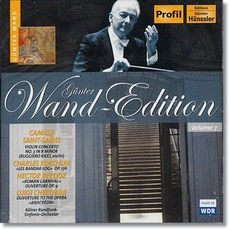 [CD] Ruggiero Ricci / Gunter Wand 생상스: 바이올린 소나타 3번 / 쾨클랭: 방다르 로그 - 귄터 반트