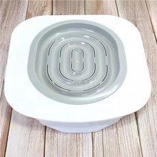 고양이 양변기 배변 지지대 훈련 연습 유도 반려묘, 회색, 1개