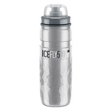 엘리트 아이스 플라이 자전거 물병, 스모크, 500ml, 1개