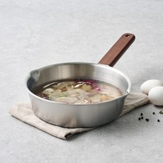 [모던하우스 인천점] 매일쓰는 통3중 304스텐 인덕션가능 냄비라이팬 22cm -[CK0125030], 1개, 이미지참조