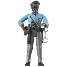 Bruder 경찰관 다크 스킨 장난감 피규어 액세서리 포함, Bruder 경찰관 다크 스킨 장난감 피규어, 액세서리