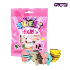 더스위트 스윗믹스젤리 유튜브 틱톡 편의점간식, 1개, 100g