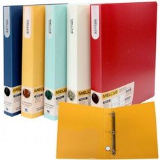 [드림라이프] 희망 멜리브 바인더 / A4 3공 D링 3cm, 1개, 민트