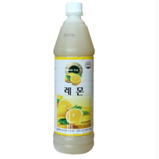 청솔 레몬 음료베이스, 8개, 835ml