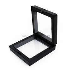 DSBB 뱃지 보관 케이스 9x9 블랙 1P 핀뱃지보관 악세서리보관 뱃지프레임 뱃지보관함 귀걸이보관