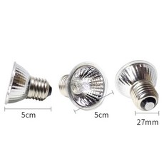 含蓋兩棲寵物箱 烏龜飼養盒 烏龜缸 兩棲缸 寵物盒 角蛙盒 生態盆 曬背台 寵物飼養觀察箱, 1個, 75w燈泡