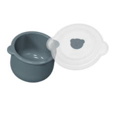 폴레드 아동용 키친 도자기 유식 용기 찜기 + 뚜껑 세트, 1세트, 블루베리잼, 250ml