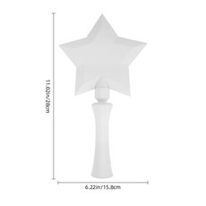 魔法棒造型支付配件 卡片魔法棒, 白色, 1個