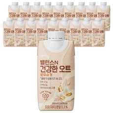 케어웰 밸런스N 건강한 오트 로우슈거, 18개, 200ml