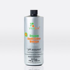 VitalBulk 美國有機蘋果醋 (無糖), 946ml, 1罐