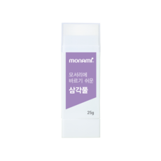 모나미 모서리에 바르기 쉬운 삼각풀, 1개, 25g