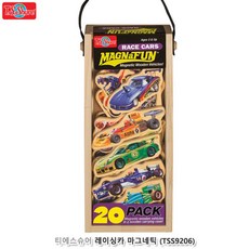 자동차 냉장고 부착 완구 목재 자석 블럭 유아퍼즐, 1개