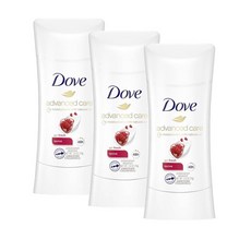 도브 어드밴스드 케어 고프레쉬 리바이브 데오드란트 스틱 Dove Advanced Care Deodorant Stick, 74g, 3개