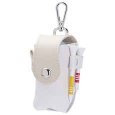 그린유니언 9Color 화이트 골프공 파우치 골프 볼 주머니 케이스, 1개, 연베이지