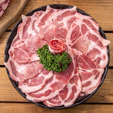 제철밥상 듀록 흑돼지 목살 로스 구이용 [퍽퍽함제로], 1개, 500g