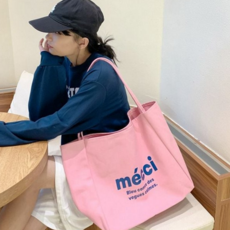 데일리 여성 에코백 메쉬 빅사이즈 에코백 숄더 비치